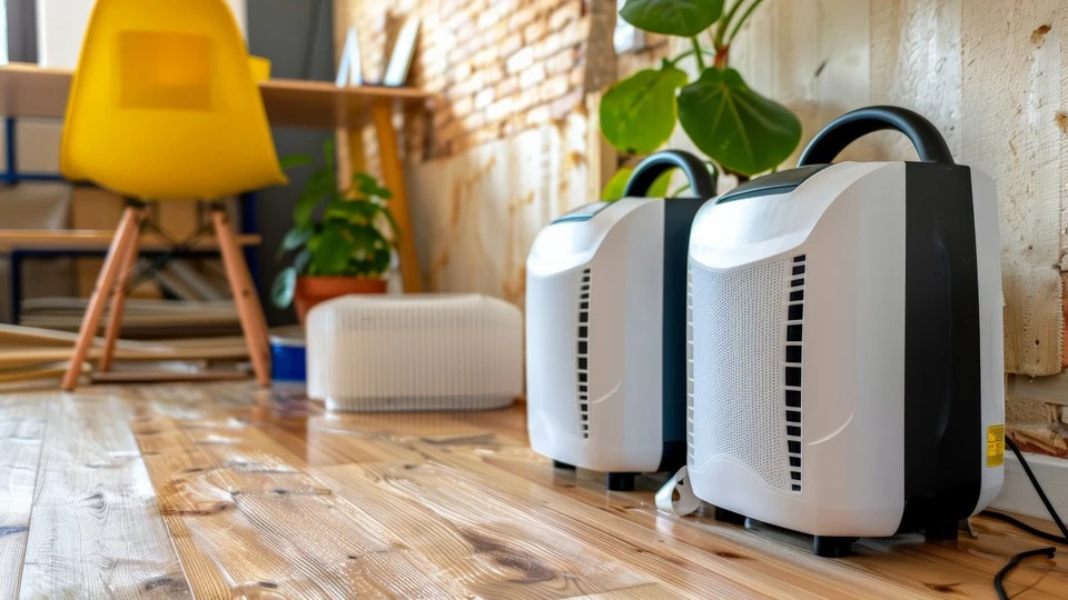 Basement dehumidifier and mold prevention process