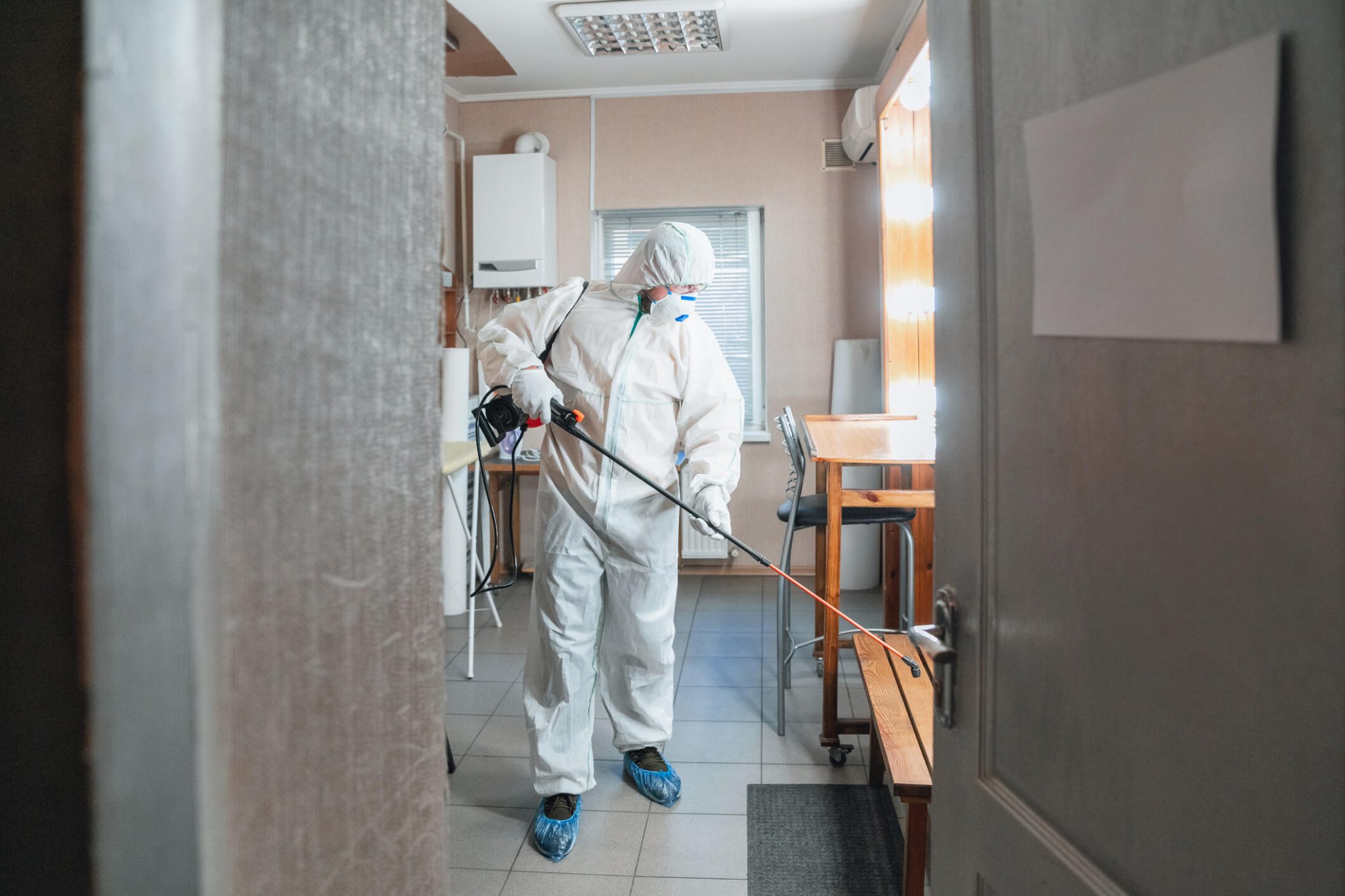 Mold Containment During Remediation - Bactronix