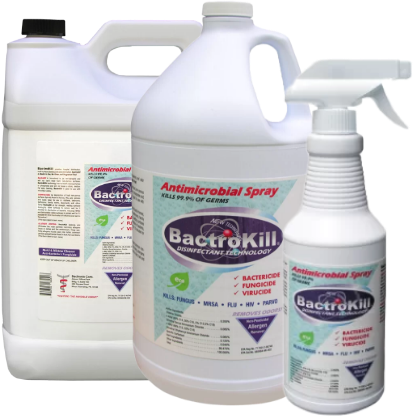 Duct store cleaning disinfectant